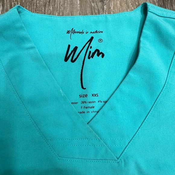 Mim Scrubs Surgical Green XXS - Picture 2 of 2